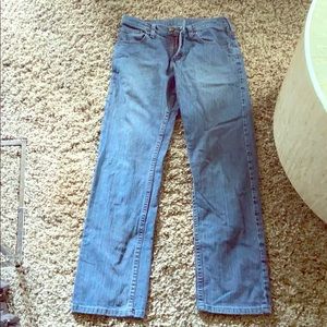Size 16 R boys Lee jeans. 2 pairs